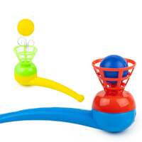 Ratna's Magic Blow Pipe Set of 2 Floating Ball Creative Magic Blowing Ball Toy Party Game for Kids & Adults