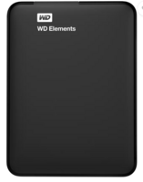 WD Elements 4 TB Wired External Hard Disk Drive (HDD)  (Black)