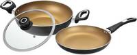 BERGNER Induction Bottom Non-Stick Coated Cookware Set (Aluminium, 3 - Piece)
