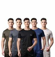 VIMAL JONNEY Men Round Neck Polyster Regular Fit T-Shirt