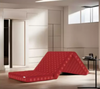 SLEEP SPA SOFT BOUNCE 3-FOLD PREMIUM ORTHOPEDIC DIRECT FROM FACTORY 4 inch Single High Density (HD) Foam Mattress  (L x W: 75 inch x 30 inch)