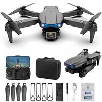 Drone with 4K 1080P HD Dual Camera One Key Start, Emergency Stop, Headless Mode, Carrying Case, 5G WIFI FPV Obstacles Avoidance, 360° Flip With Aerial Photography Drone Multicolor