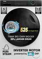 Haier 8 kg AI with Inverter Motor Fully Automatic Front Load Washing Machine