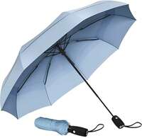 Rylan Umbrella Automatic Open Travel Umbrella with Wind Vent,Umbrella big size for men, Umbrella for girls, Umbrellas for rain,Windproof Umberalla Large for Man,Women(Sky blue)