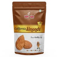 YUM YUM 100% Natural Premium California Almonds 1kg Value Pack Pouch  [Subscribe and save]