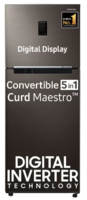 SAMSUNG 355 L Frost Free Double Door 2 Star Convertible Refrigerator with Curd Maestro