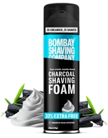 Bombay Shaving Company Charcoal Shaving Foam, 266 ml (33% extra) 