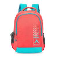 Aristocrat Solid Pattern Alps Backpack Red ,27 L (Medium)