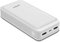Intex 20000 mAh 22 W Power Bank (Creamy White, Lithium Polymer, Fast Charging for Mobile)