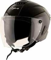 Vega Aster Dx Open Face Helmet Black, Size:L(59-60 Cm) - Motorcycling
