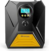GoMechanic Digital Tyre Inflator for Car - 150 psi, 12V DC Portable Air Pump 