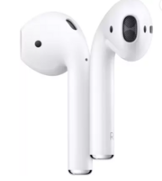 Apple AirPods(2nd gen) with Charging Case Bluetooth Headset with Mic  (White, True Wireless)