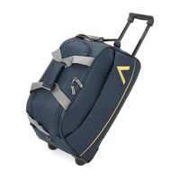 Aristocrat Cadet Polyester 52 Cms Wheel Travel Duffle Bag (Blue), 30 Centimeters Apply ₹50 coupon 