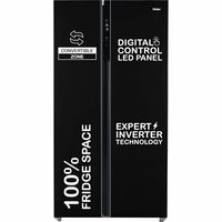 Haier 602 L, 3 Star, 100% Convertible Fridge Space, Expert Inverter, Frost Free Side by Side Refrigerator Apply ₹2000 coupon 