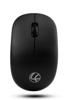 Lapcare Safari III Optical 2.4GHZ Wireless Mouse LWM-003 With 3 Programmable Buttons, USB Type-A Dongle, 1600 DPI resolution & Duracell Battery Included