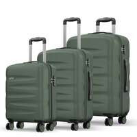Safari Jupiter 8 Wheels Set of 3 (Cabin + Medium + Large) Trolley Bags