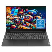 Lenovo V15 G2 15.6" FHD Anti-Glare Business Laptop, Intel Celeron N4500, 8GB RAM, 256 SSD, 