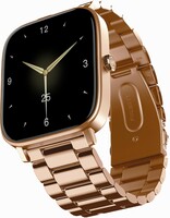 Noise Icon 2 Elite Edition 1.8'' Display with Metallic Body and Bluetooth Calling Smartwatch  (Elite Rose Gold Strap, Regular)