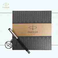 PARKER VECTOR Pen Gift Set  (Pack of 2, Ink Color - Blue)