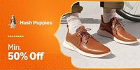Minimum 50% off on Hush Puppies Brand Products