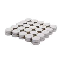 Solimo Wax Tealight Candles (Set of 50, Unscented)