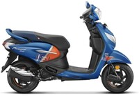 Hero PLEASURE+ XTEC Scooter Abrax Orange Blue Booking for Ex-Showroom Price