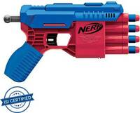 Nerf Alpha Strike Claw QS-4 Blaster,4-Dart Blasting,Easy to Load,Incl. 4 Darts,for 8+ Guns & Darts  (Multicolor)