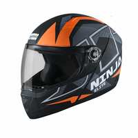 STUDDS Ninja Elite Super D6 FLIP-UP Full FACE Helmet N10 MATT Black-L