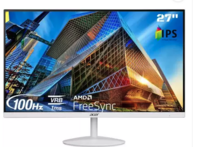 Acer 68.58 cm (27 inch) Full HD LED Backlit IPS Panel with Blue Light Shield, Low Dimming, Comfy View Monitor