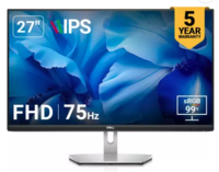 Acer 68.58 cm (27 inch) WQHD LED Backlit IPS Panel with HDR10, 2X1W Inbuilt Speakers, Flicker , Blue Light Shield, Ultra Thin Monitor (SA272U E) (Frameless, AMD Free Sync, Response Time: 1 ms, 100 Hz Refresh Rate)