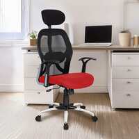 SAVYA HOME Apollo High Back Ergonomic Office, Work from Home Chair with 2D Lumbar Support