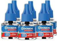Odomos Universal Liquid Vaporiser – Pack of 6, 45mlx6 | Mosquito repellent Single Refill
