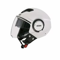 STUDDS ICON Open FACE Helmet White-L
