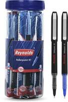 Reynolds R7 Roller Ball Pen  (Pack of 10, Ink Color - Blue)