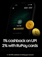 (Rs20 Signup) 2% CB All RuPay CC UPI spend | 5% off Amazon gv, Flipkart gv etc