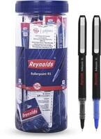 Reynolds R5 Roller Ball Pen  (Pack of 10, Ink Color - Blue)