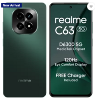 realme C63 5G Charger in the Box (128 GB)  (6 GB RAM)