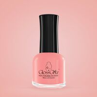  GlossGlitz Premium Nail Lacquer Candy Pink10ml Chip-Resistant Glossy High-Shine Nail Polish for Women