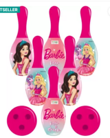 BARBIE Small Bowling Set for Kids Bowling