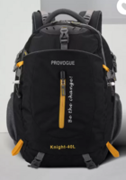 Large 40 L Laptop Backpack with rain cover and reflective strip unisex  (Green)