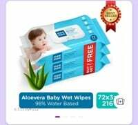 Mee Mee Wipes 72x3 - 216 wipes