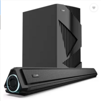 boAt Aavante Bar 1550 Pro w/ Exquisite Design, LEDs & Master Remote Control 160 W Bluetooth Soundbar  (Pebble Black, 2.1 Channel)