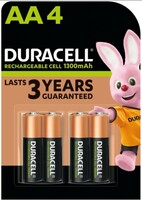 DURACELL Rechargeable AA 1300mAh  Battery