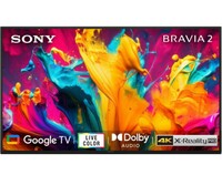 Sony BRAVIA 2 Series 108 cm (43 inches) 4K Ultra HD Smart LED Google TV K-43S20B (Black)