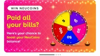 Bill Payment & Recharge | Get up to 100* Neucoins Back on Min Order ₹300 at TataNeu 