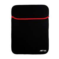 Ant Plus Pavement Sleeve 30, 15.6 Inch Laptop Sleeve Protective Case Soft Carrying Bag Cover Compatible with 15.6" Notebook Computer Ultrabook Chromebook (Black Red)