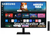 SAMSUNG M5 81.28 cm (32 inch) Full HD VA Panel with Mouse & Keyboard Control, OTT Apps, IoT Hub Monitor