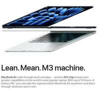 Apple MBA-13/MRXN3HNA MacBook Air (Apple M3 chip/8 GB/256 GB SSD/Liquid Retina), 34.544 cm (13.6 inch), Space Grey (Other colours available)