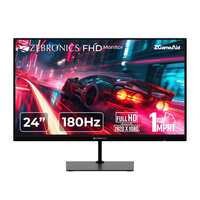 ZEBRONICS New Launch N24A 24"(60.4 cm) Gaming Monitor, FHD 1920x1080