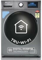 Motorola 10.5 kg 5 Star Smart Wi-Fi Enabled Inverter Technology Fully Automatic Front Load with In-built Heater Grey  (105FLIWBM5DG)
